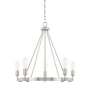 Tanner 5-Light Chandelier in Brushed Nickel