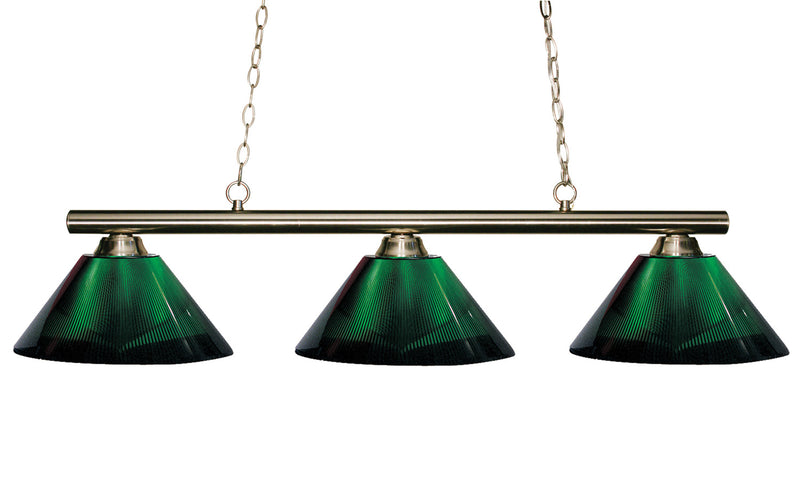 Sharp Shooter 3-Light Billiard - Lamps Expo