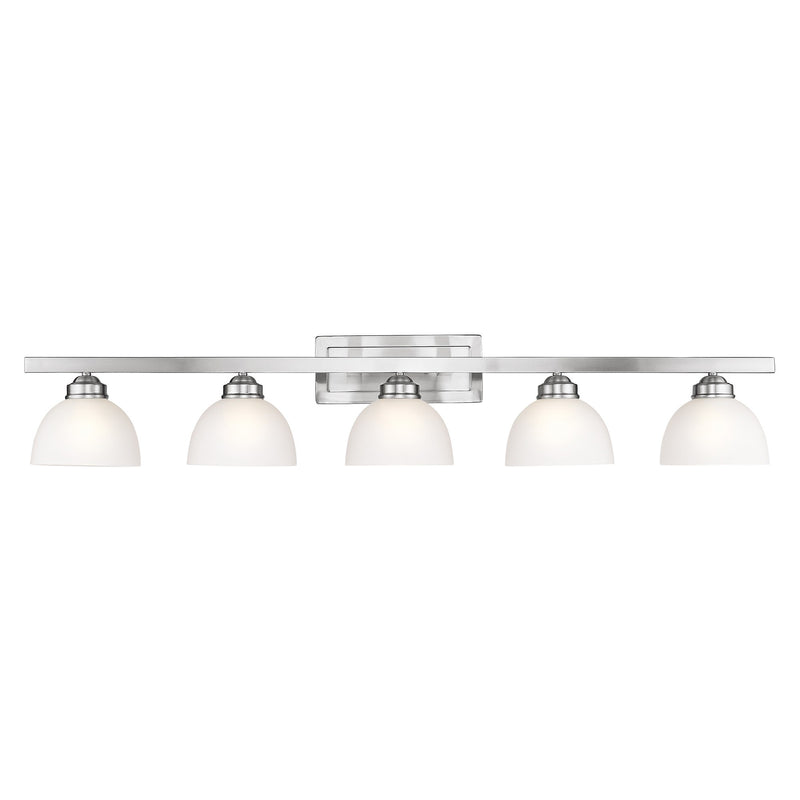 Somerset 5-Light Bath Vanity Light in Brushed Nickel