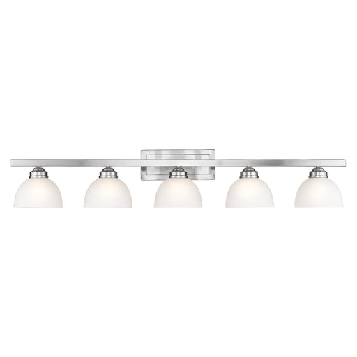 Somerset 5-Light Bath Vanity Light in Brushed Nickel