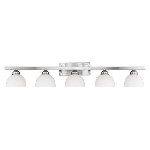 Somerset 5-Light Bath Vanity Light in Brushed Nickel