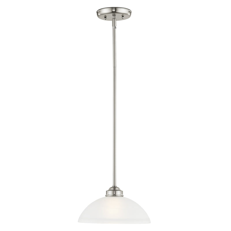 Somerset 11" Pendant in Brushed Nickel