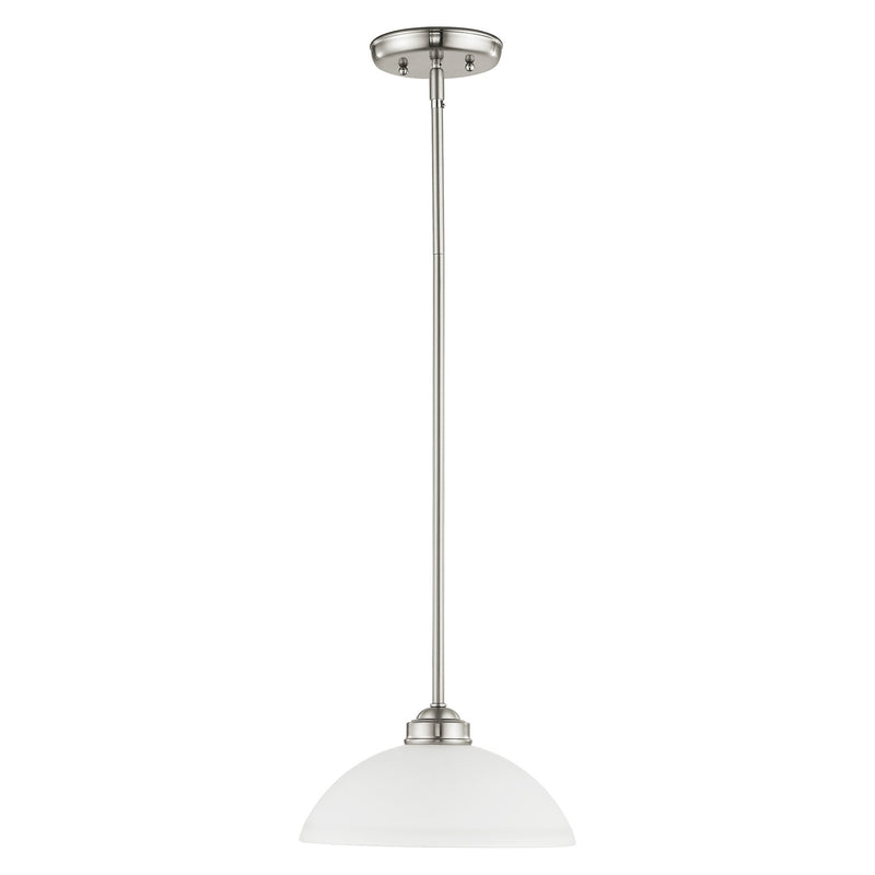 Somerset 11" Pendant in Brushed Nickel