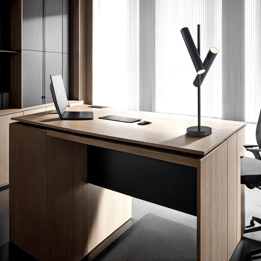 Greer LED Table Lamp in Black