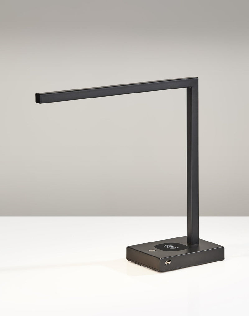 Aidan LED Desk Lamp in Matte Black
