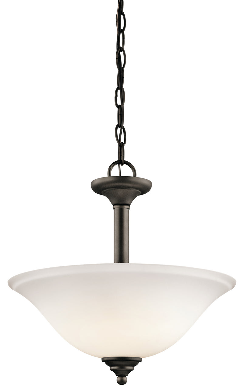 Armida Pendant/Semi Flush 2-Light in Olde Bronze