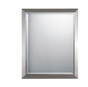 Rectangular Vanity Mirror 24" x 30" in Chrome