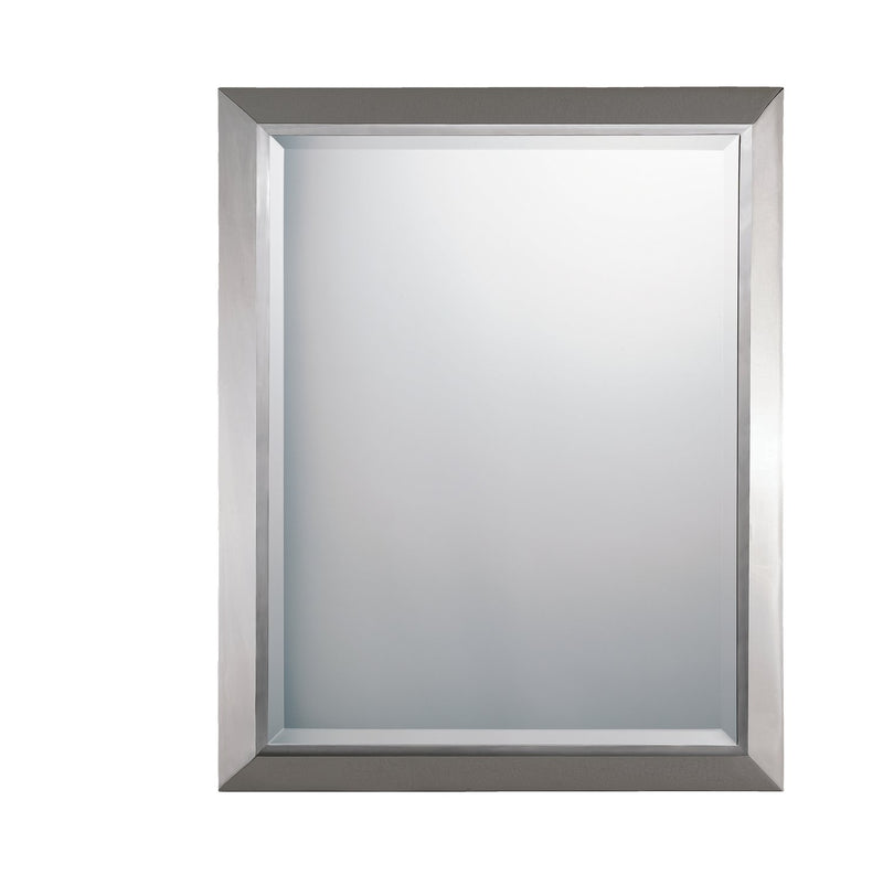 Rectangular Vanity Mirror 24" x 30" in Chrome