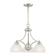 Somerset 3-Light Chandelier in Brushed Nickel