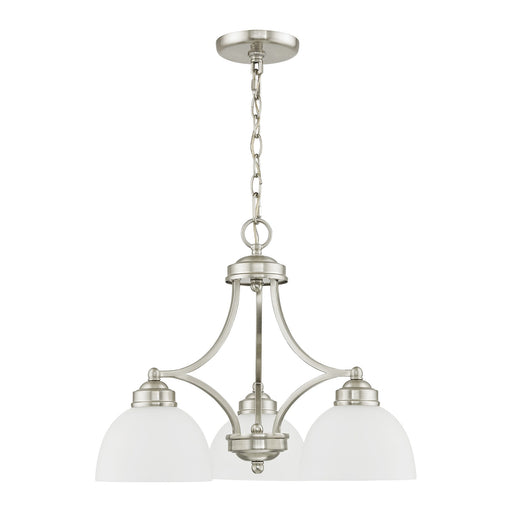Somerset 3-Light Chandelier in Brushed Nickel