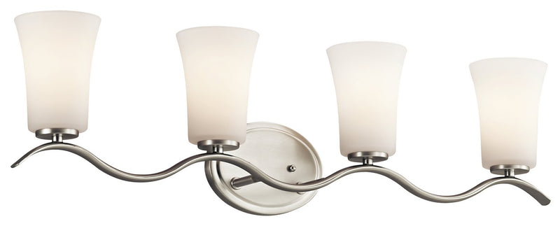 Armida 4-Light Bath Vanity Light in Brushed Nickel