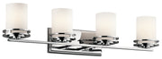 Hendrik 4-Light Bath Vanity Light in Chrome