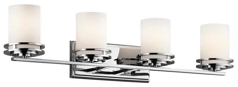 Hendrik 4-Light Bath Vanity Light in Chrome