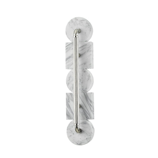 Sena Small Wall Sconce in Burnished Nickel