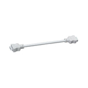 Under Cabinet Interconnect Cable 9" in White Material (not Painted)