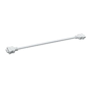 Under Cabinet Interconnect Cable 14" in White Material (not Painted)