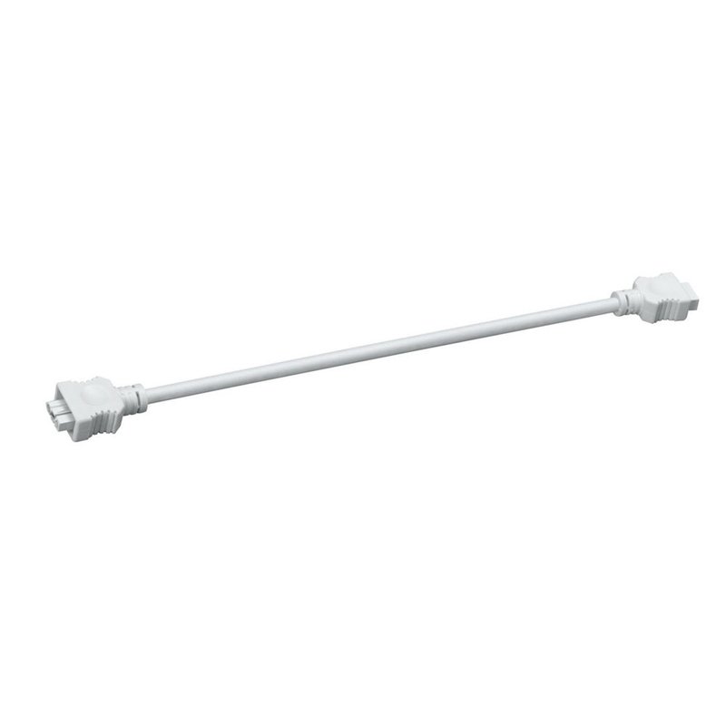 Under Cabinet Interconnect Cable 14" in White Material (not Painted)