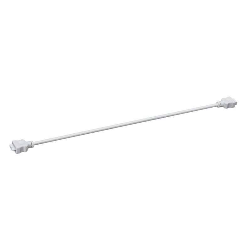 Under Cabinet Interconnect Cable 21" in White Material (not Painted)