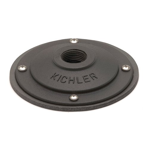 Landscape Surface Mounting Flange in Textured Architectural Bronze
