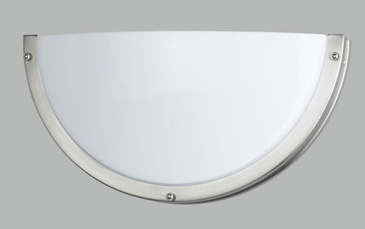 Uni-Pack Two Light Wall Lamp In Brushed Steel