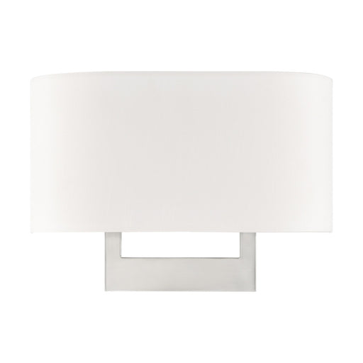Ada 2-Light 14" ADA Wall Sconce in Brushed Nickel