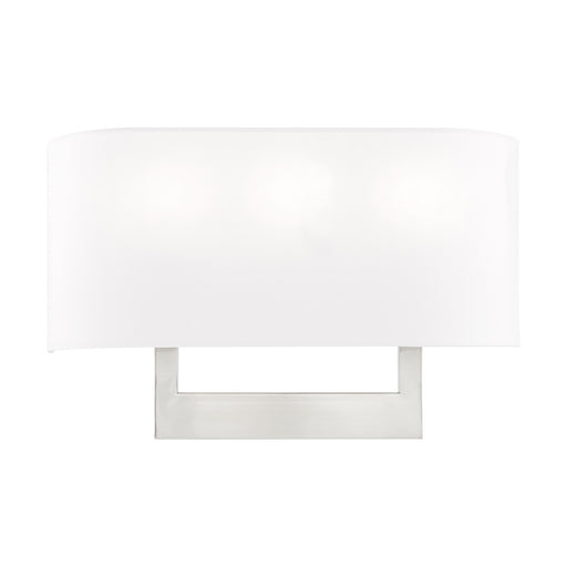 Ada 3-Light 16" ADA Wall Sconce in Brushed Nickel