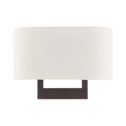 Ada 2-Light 14" ADA Wall Sconce in Bronze