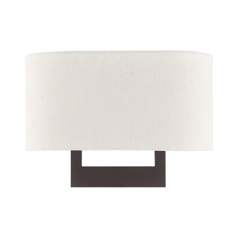 Ada 2-Light 14" ADA Wall Sconce in Bronze