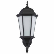San Rafael 23" Outdoor Wall Lantern in Black / Frosted
