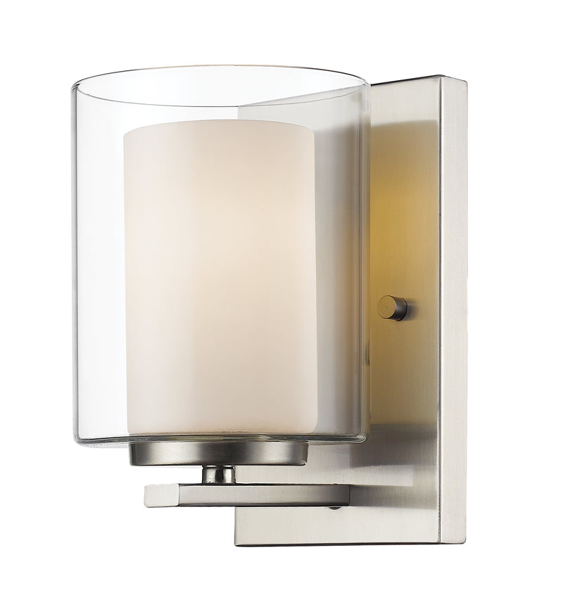 Willow 1 Light 4.5" Wall Sconce in Brushed Nickel