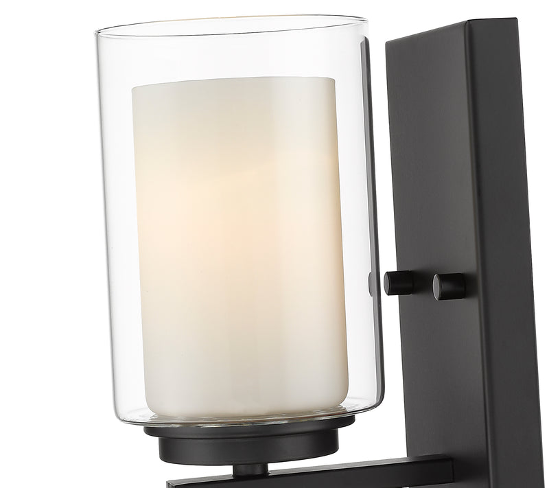 Willow 1 Light 4.5" Wall Sconce in Matte Black