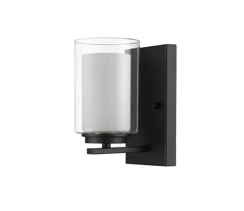Willow 1 Light 4.5" Wall Sconce in Matte Black