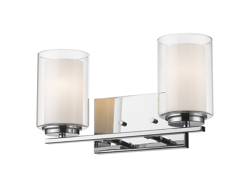 Willow 2 Light 15" Vanity in Chrome