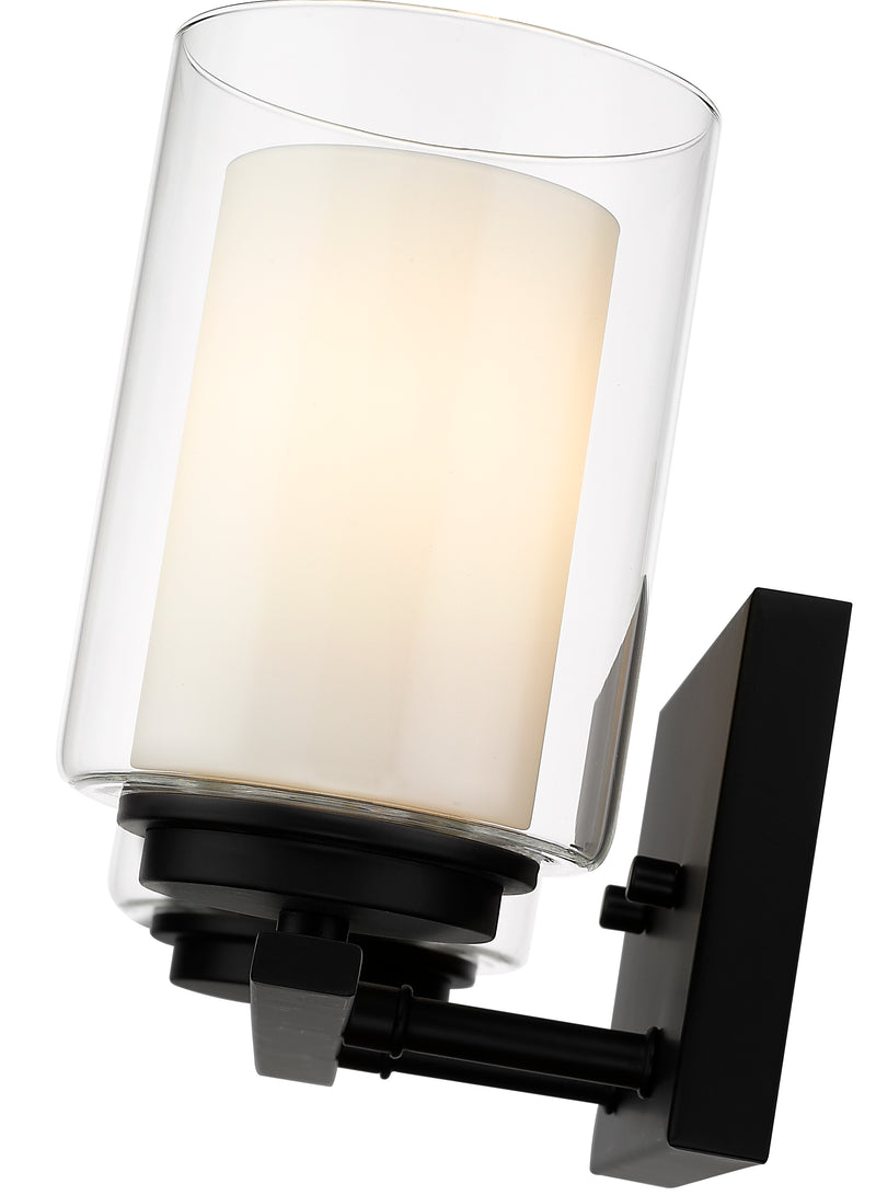 Willow 2 Light 15" Vanity in Matte Black