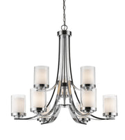 Willow 9 Light 31.25" Chandelier in Chrome