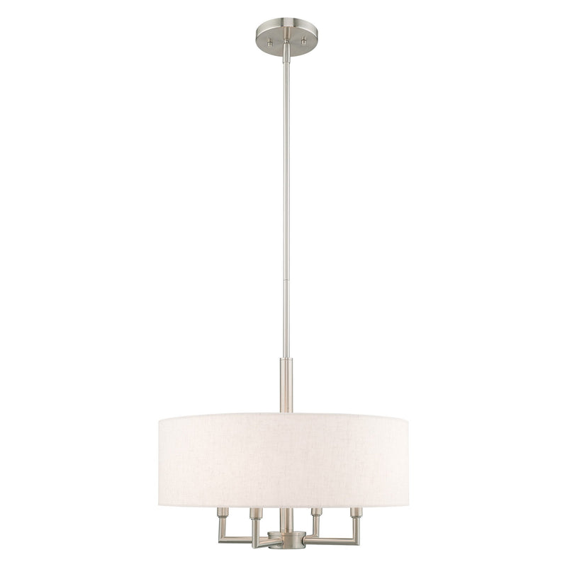Meridian 4-Light Chandelier in Brushed Nickel