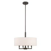 Meridian 4-Light Chandelier in English Bronze