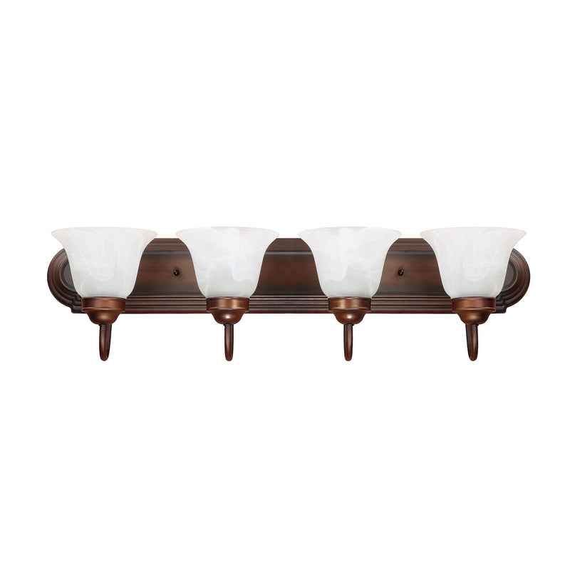 Capital Vanities 4 Light Vanity in Burnished Bronze