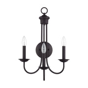 Estate 3-Light Wall Sconce in Bronze