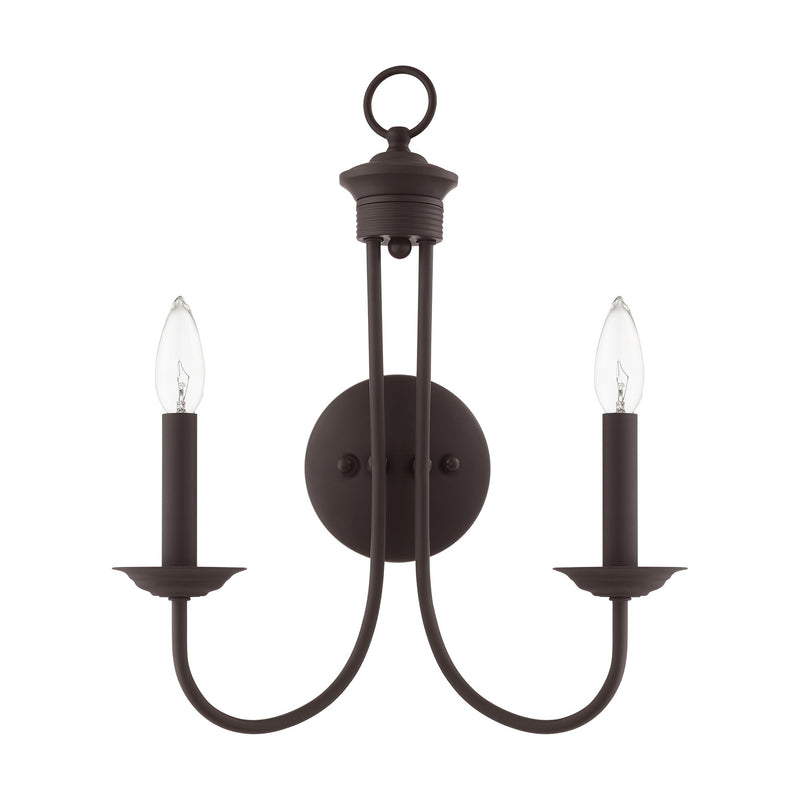 Estate 2-Light Wall Sconce in Bronze