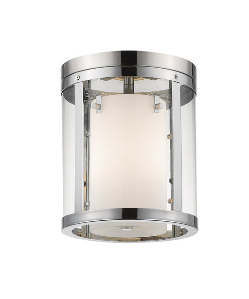 Willow 3 Light 9" Flush Mount in Chrome