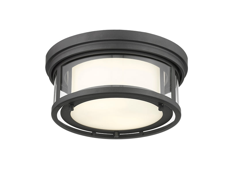 Willow 2 Light 12" Flush Mount in Bronze