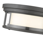 Willow 2 Light 12" Flush Mount in Bronze