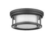 Willow 2 Light 12" Flush Mount in Bronze