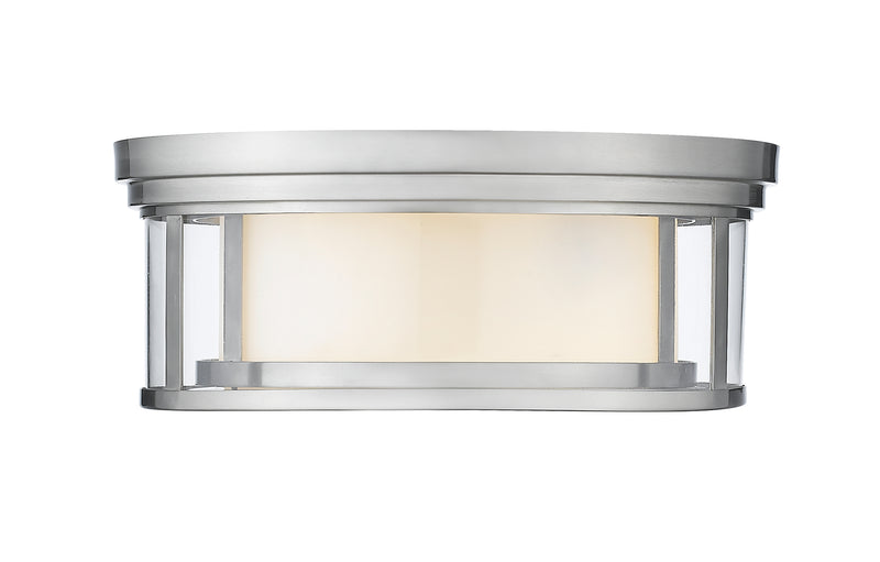 Willow 3 Light 16" Flush Mount in Brushed Nickel