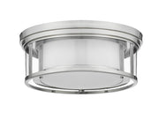 Willow 3 Light 16" Flush Mount in Brushed Nickel