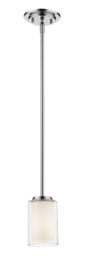 Willow 1 Light 5.5" Pendant in Chrome