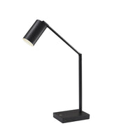 Colby LED Desk Lamp in Black Painted