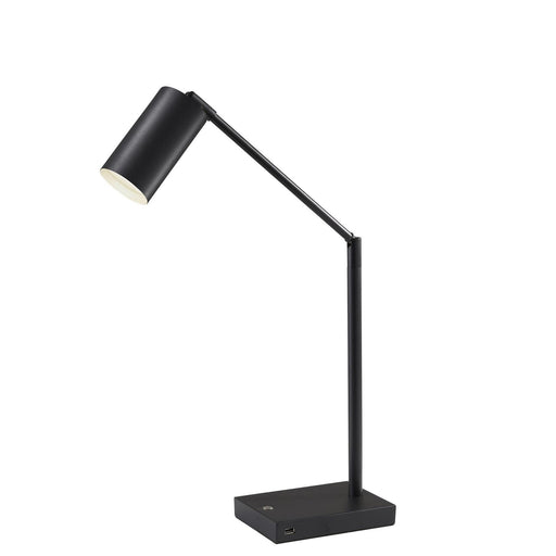 Colby LED Desk Lamp in Black Painted