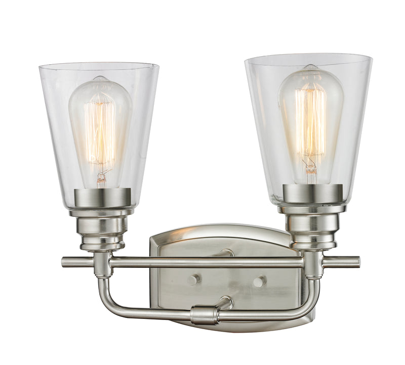 Annora 2 Light 13.13" Vanity in Brushed Nickel